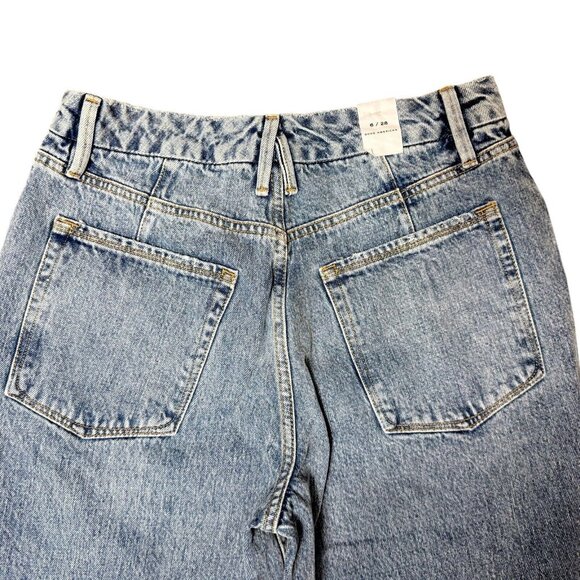 Good American Jeans Womens Size 4 /28 90s Duster Straight High Rise NEW GNDU999T - Picture 6 of 12